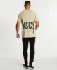 Through Hell Relaxed T-Shirt Mineral Sand sold by Neverland