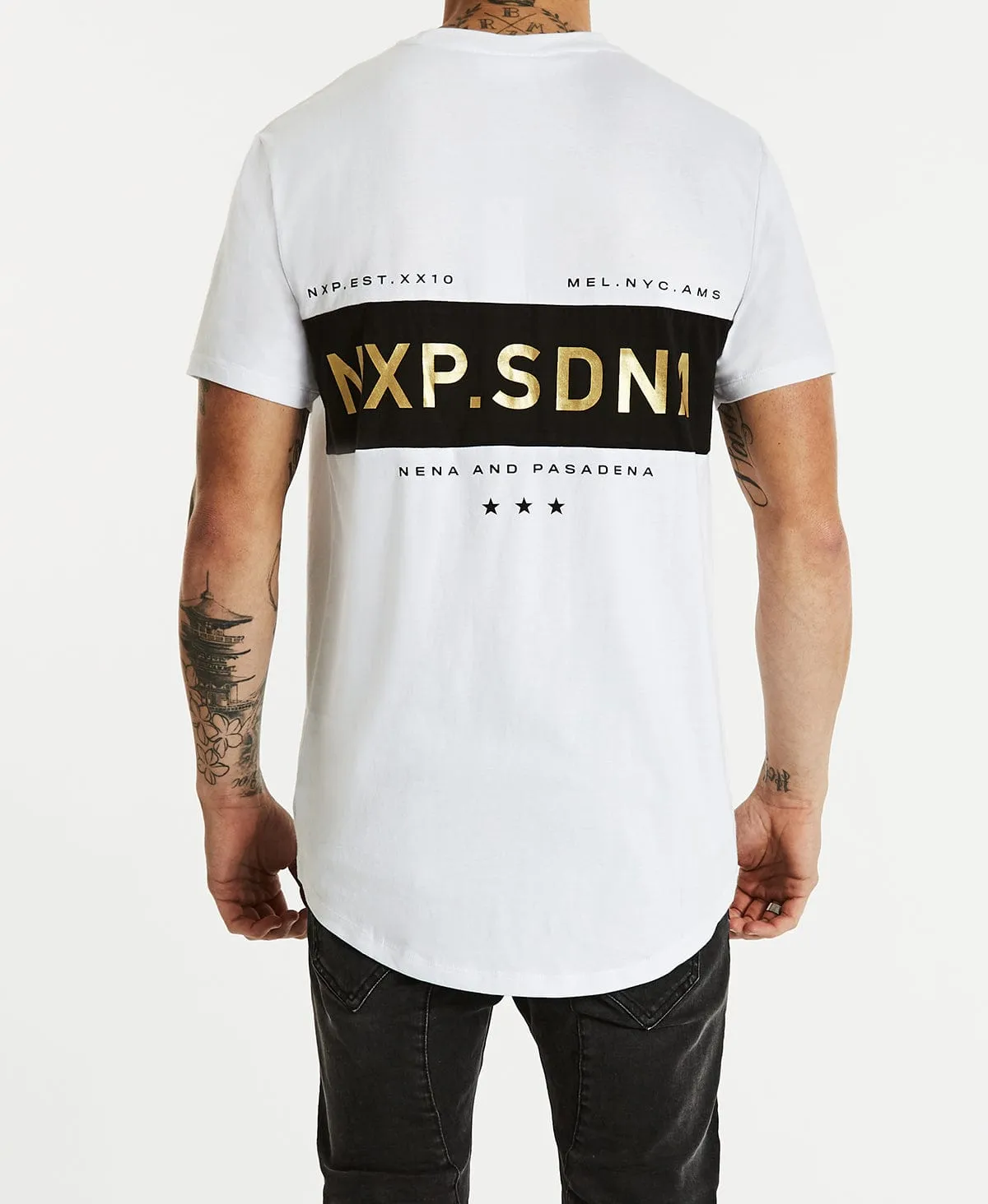 Voodoo Cape Back T-Shirt White sold by Neverland product image thumbnail 3