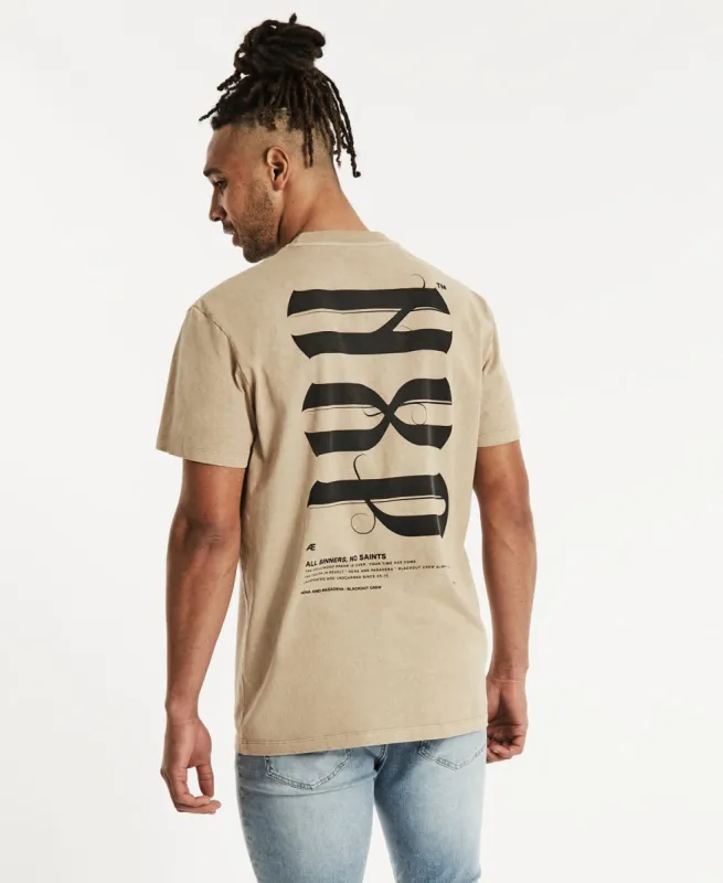 Daylight Relaxed T-Shirt Pigment Light Taupe sold by Neverland