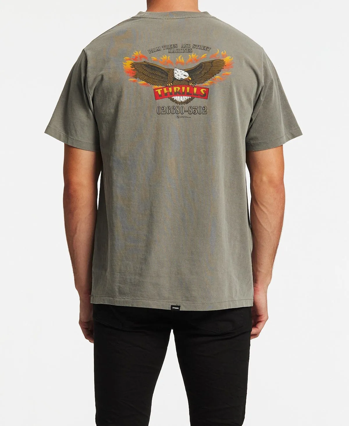 Wings Of Fire Merch Fit T-Shirt Washed Grey sold by Neverland
