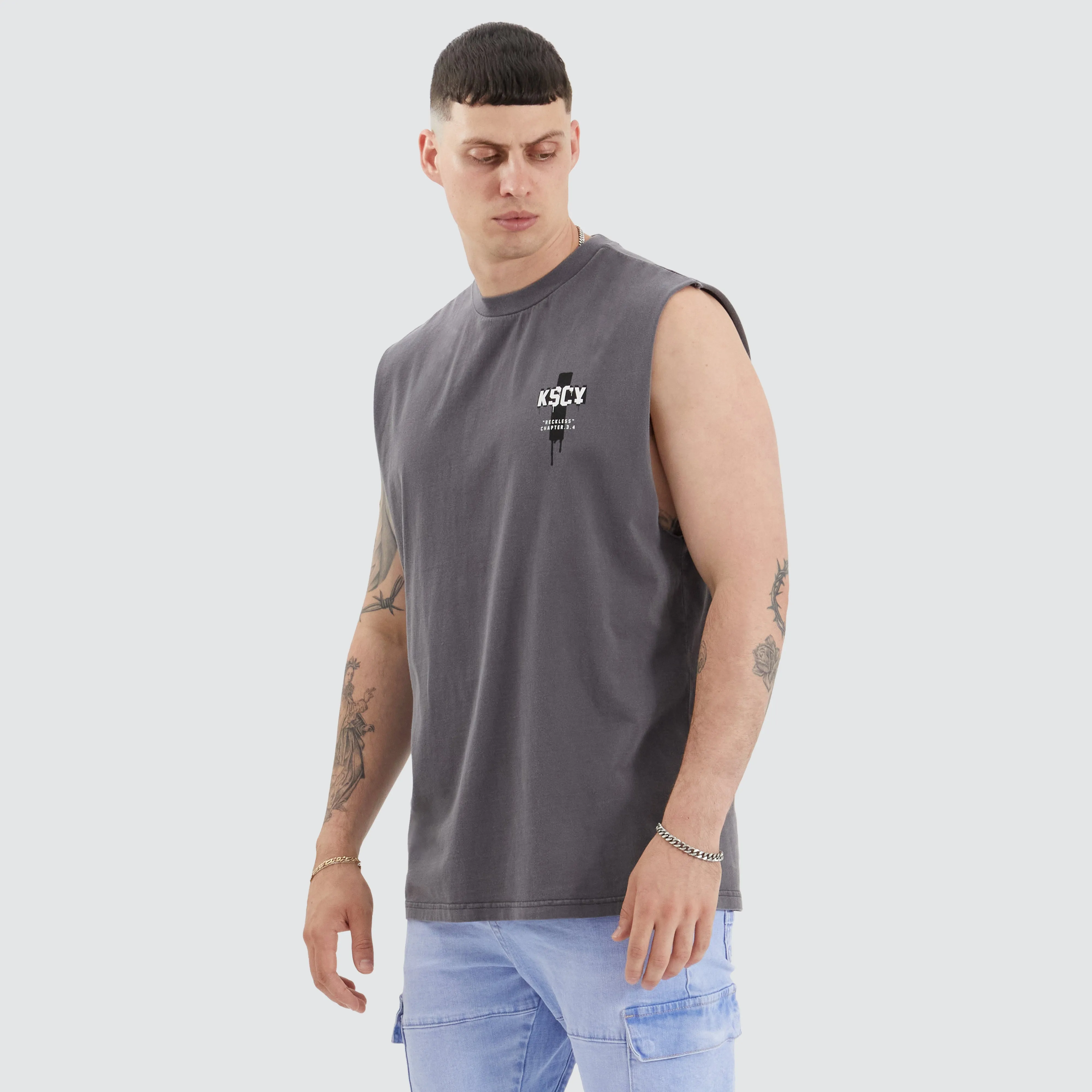 Ripped Relaxed Muscle Pigment Charcoal sold by Neverland product image thumbnail 2