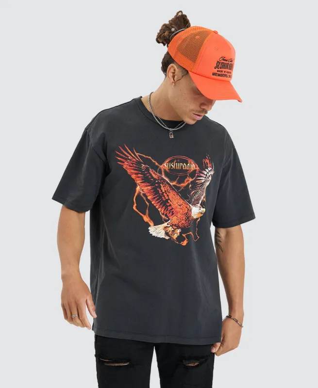 Doomsday Box Fit T-Shirt Pigment Black sold by Neverland