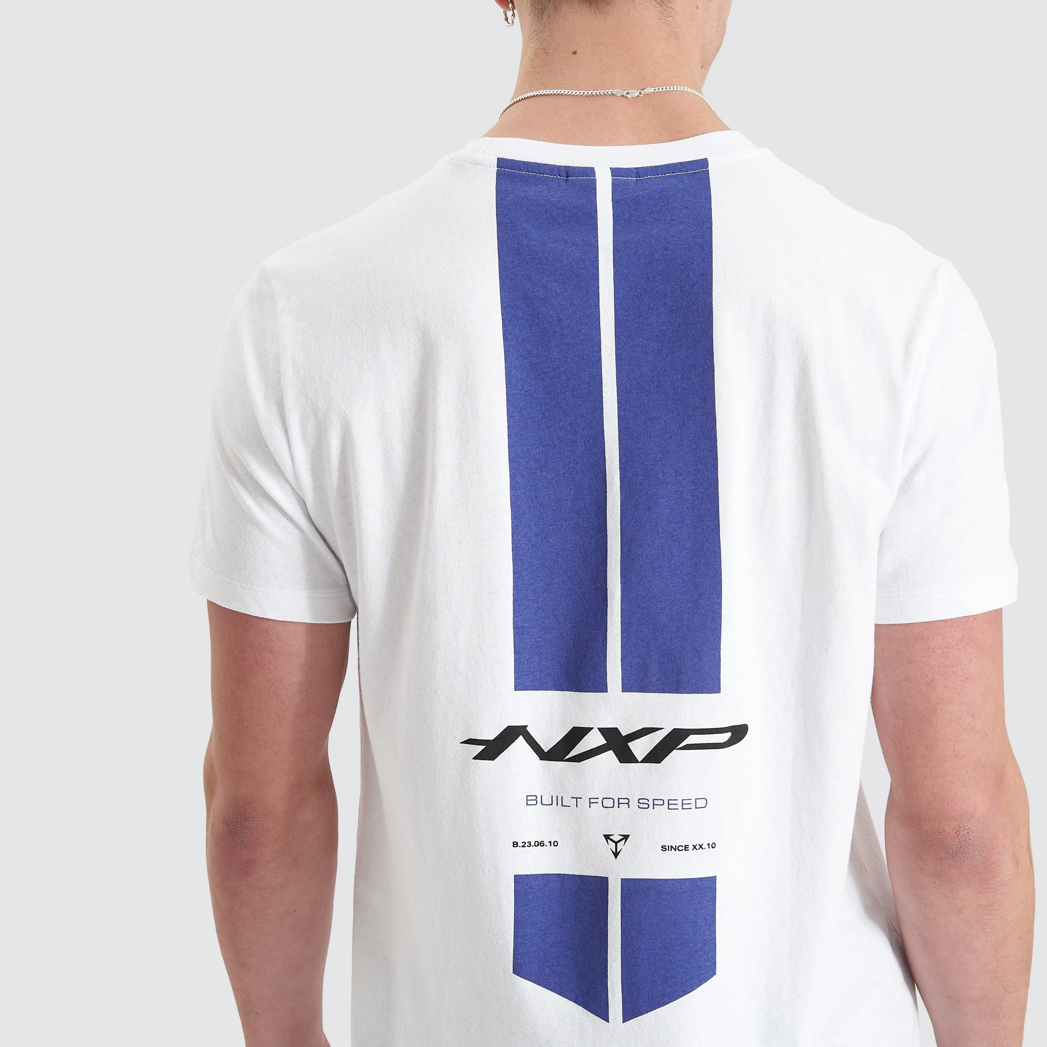 Column Dual Curved Tee Optical White sold by Neverland product image thumbnail 3