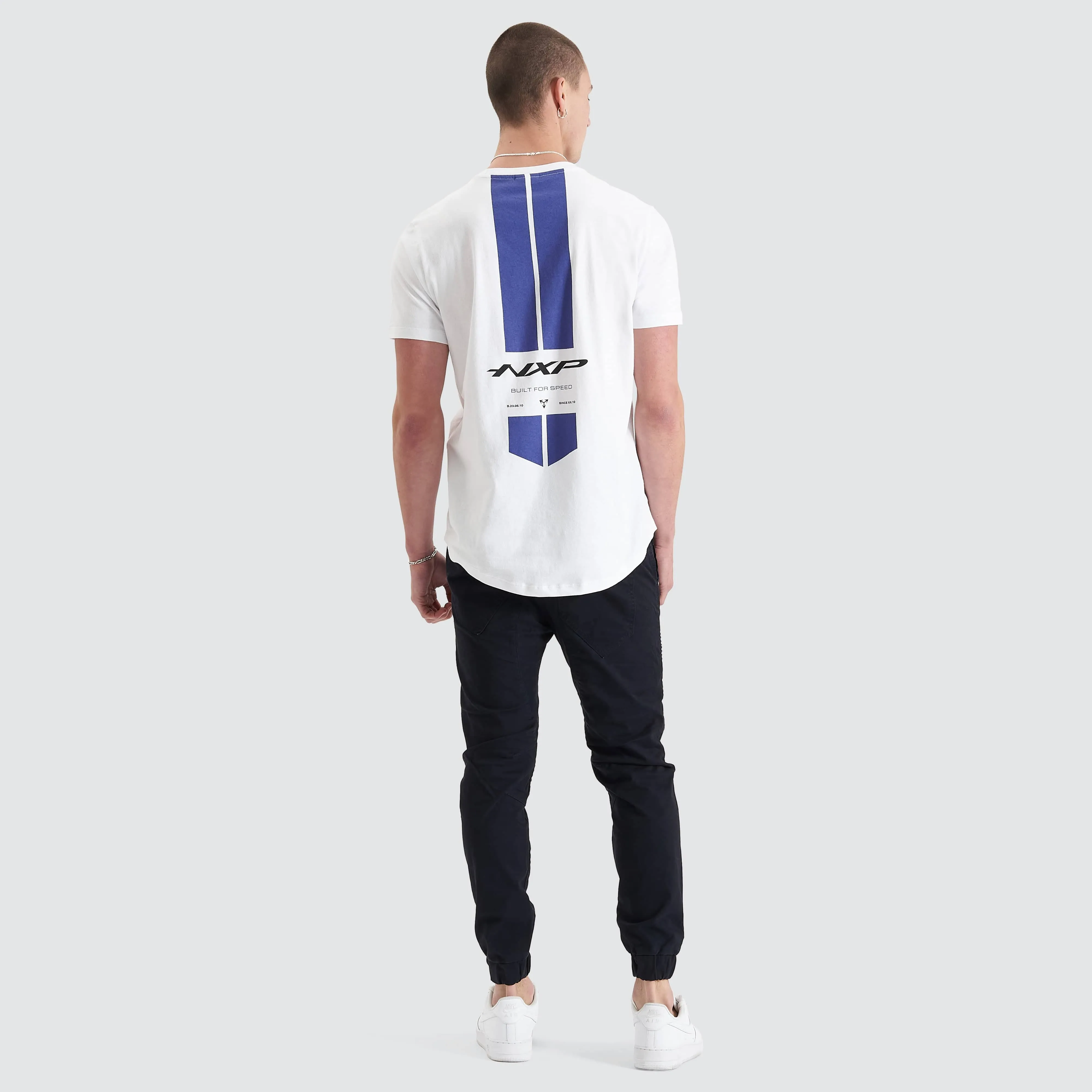 Column Dual Curved Tee Optical White sold by Neverland product image thumbnail 5