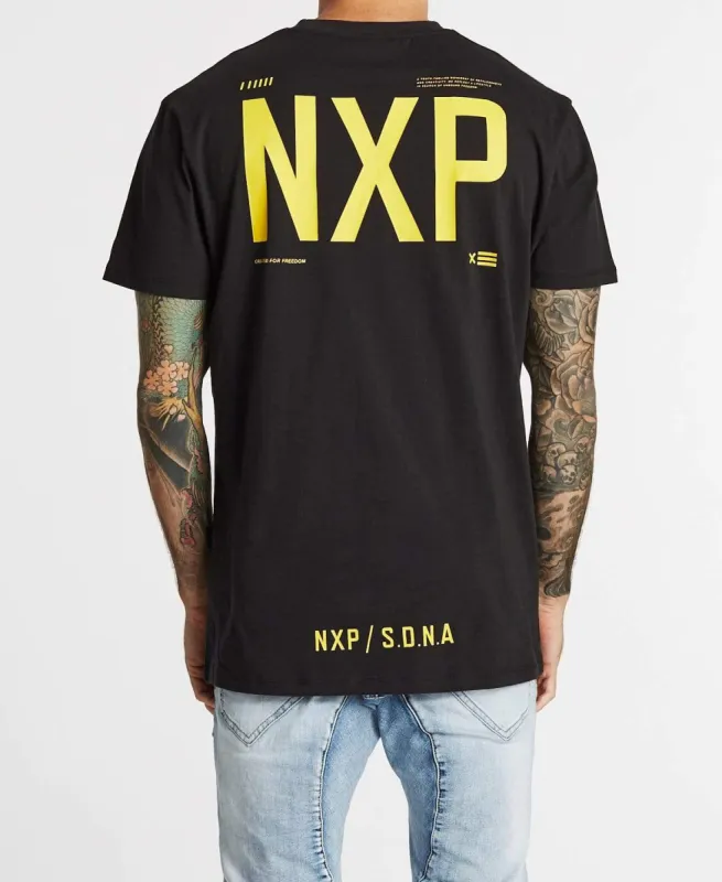 Spearhead Relaxed Fit T-Shirt Jet Black sold by Neverland