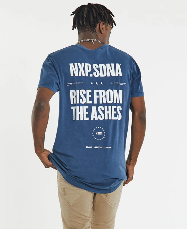 Phoenix Cape Back T-Shirt Pigment Insignia Blue sold by Neverland