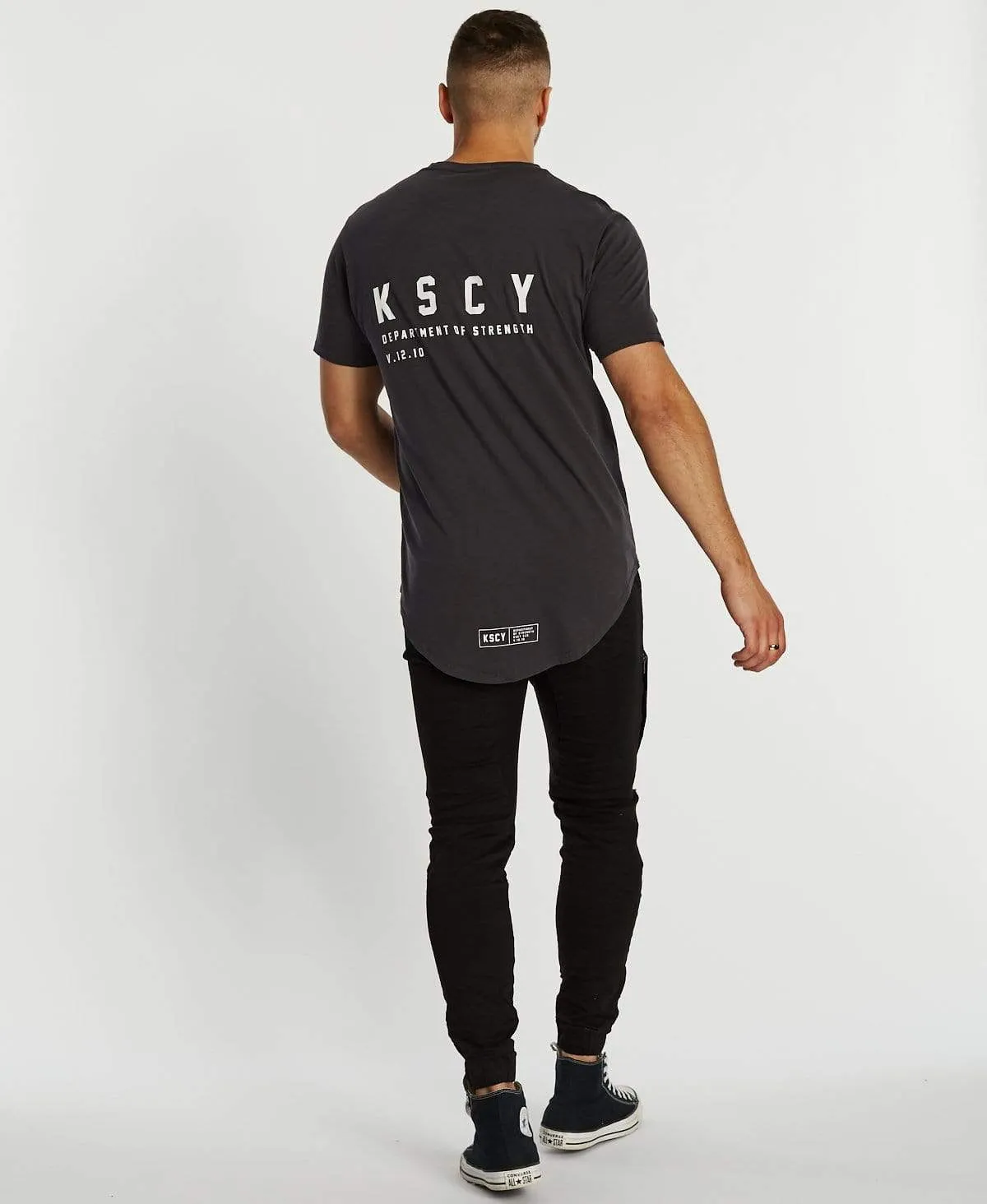 Friction Dual Curved T-Shirt Pigment Asphalt sold by Neverland product image thumbnail 5