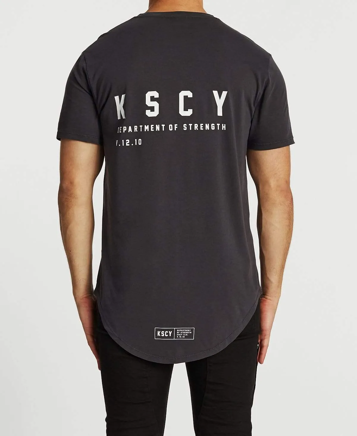 Friction Dual Curved T-Shirt Pigment Asphalt sold by Neverland