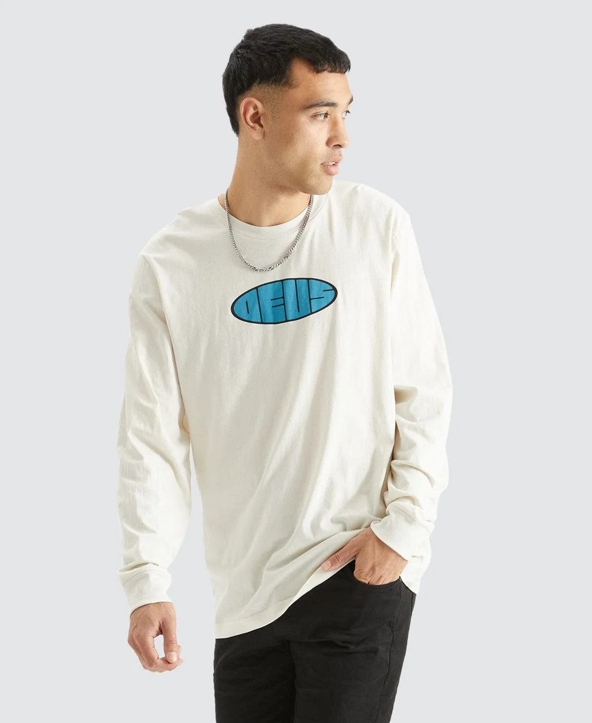 Eclipse Long Sleeve T-Shirt Vintage White sold by Neverland product image thumbnail 2