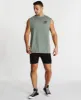 Unscarred Scoop Back Muscle Tee Pigment Sage sold by Neverland