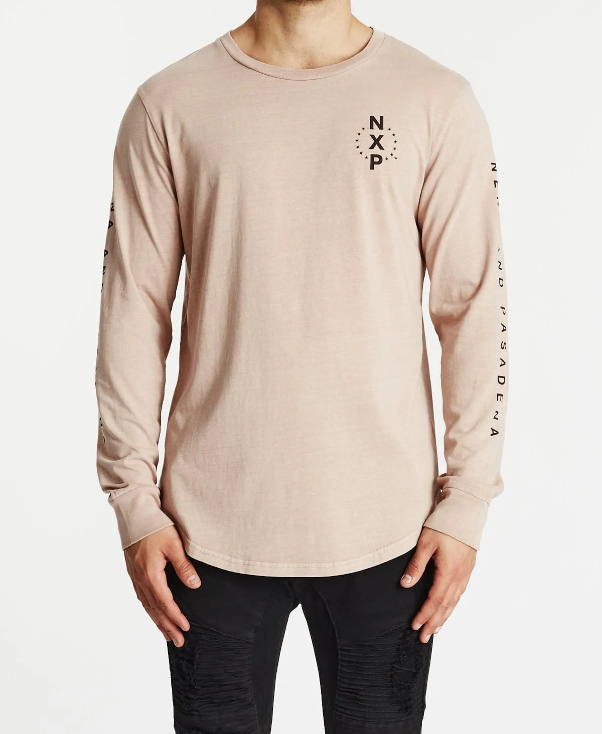 Cutthroat Cape Back Long Sleeve T-Shirt Pigment Mushroom sold by Neverland product image thumbnail 2