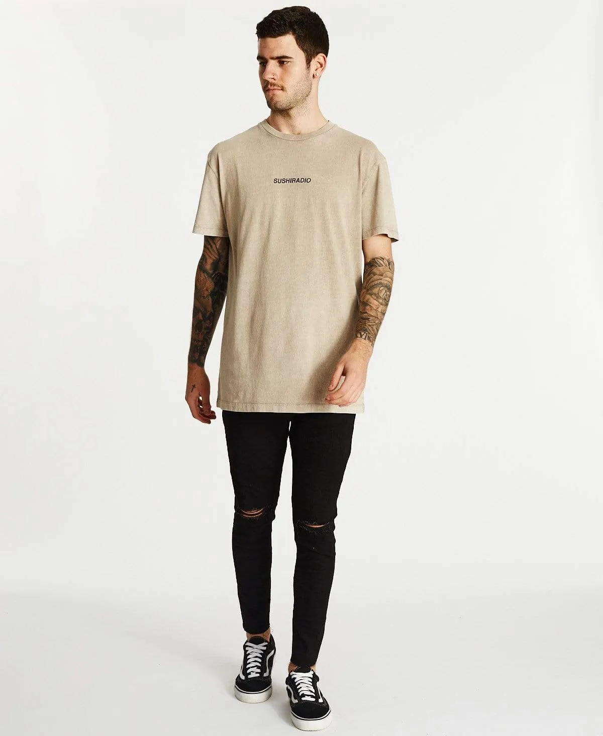 Alive Relaxed T-Shirt Mineral Taupe sold by Neverland product image thumbnail 4
