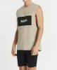 Solitary Scoop Back Muscle Tee Pigment Mushroom sold by Neverland