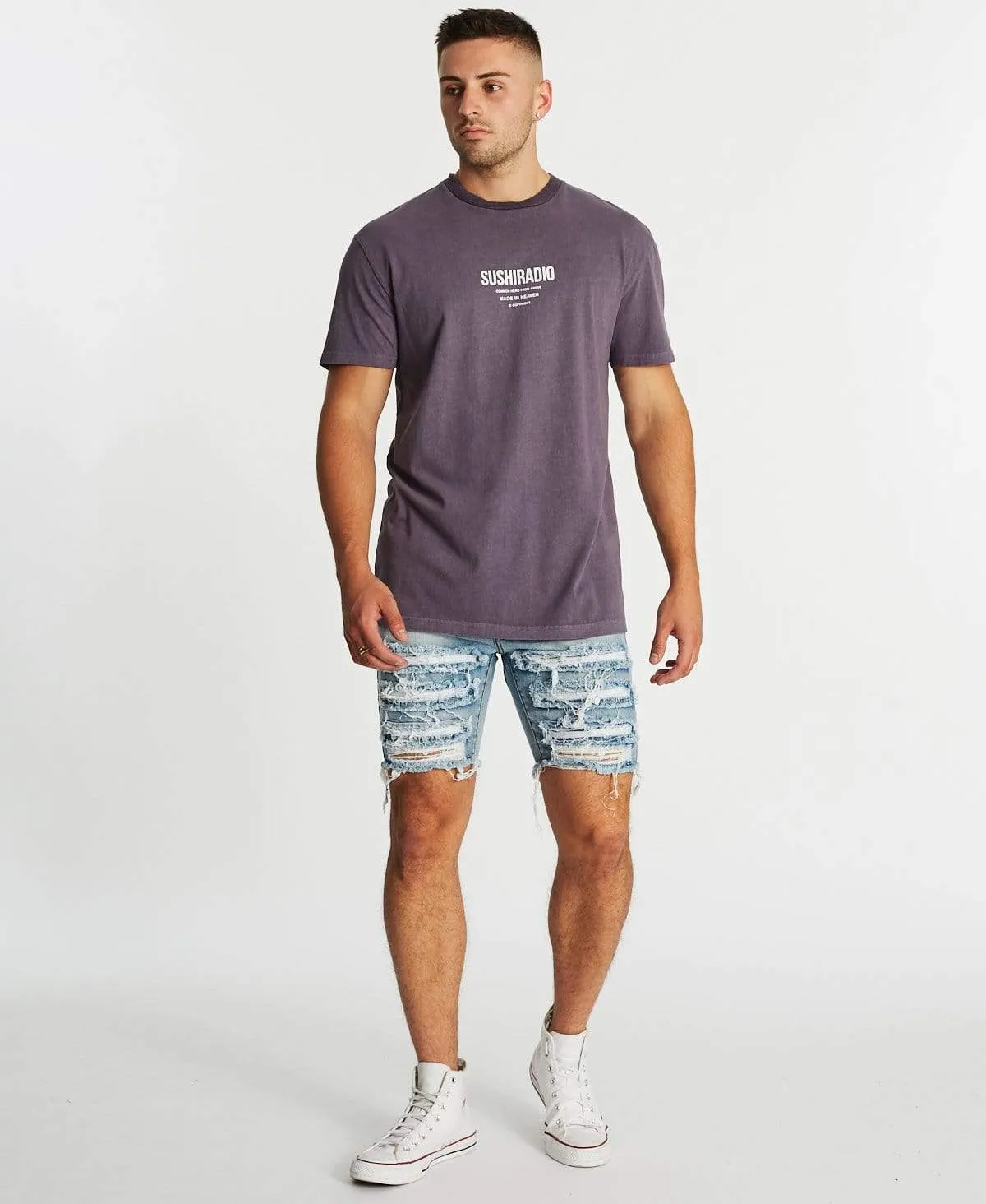 Trace Relaxed T-Shirt Pigment Shark sold by Neverland product image thumbnail 4