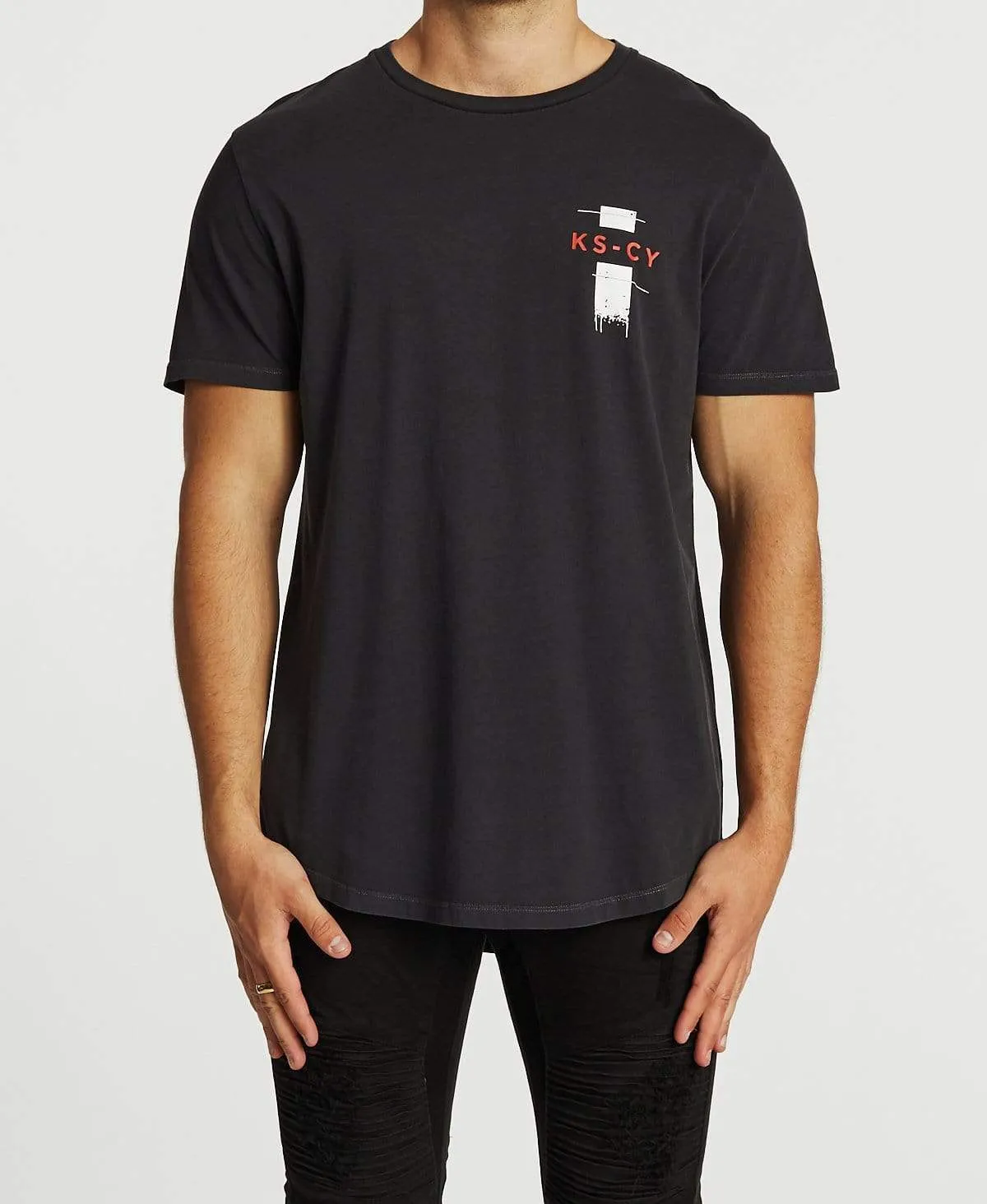 Forevolution Dual Curved T-Shirt Pigment Asphalt sold by Neverland product image thumbnail 2