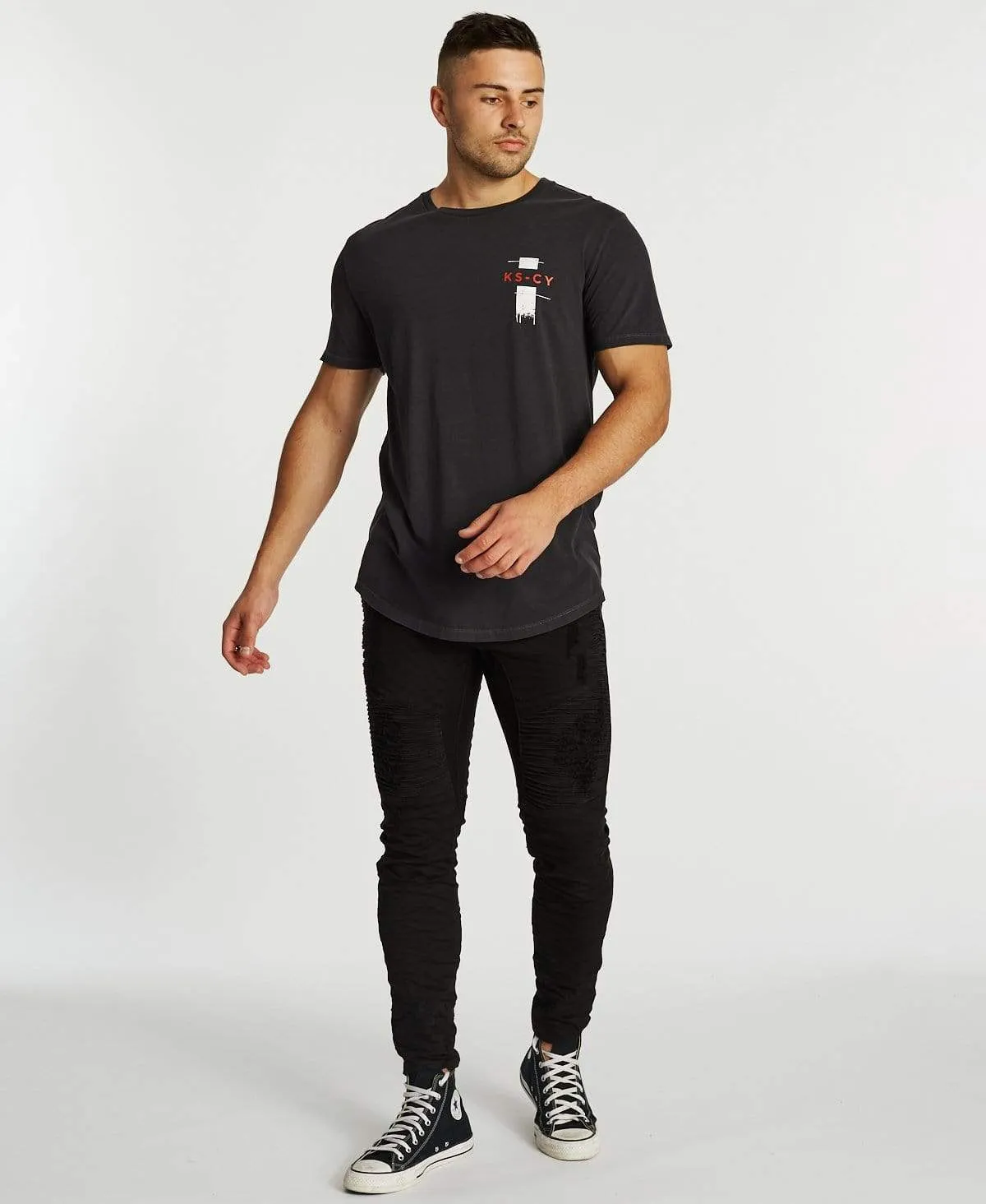 Forevolution Dual Curved T-Shirt Pigment Asphalt sold by Neverland product image thumbnail 4