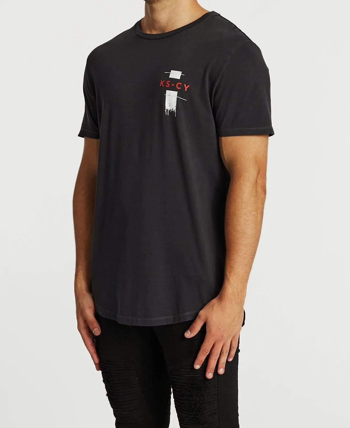 Forevolution Dual Curved T-Shirt Pigment Asphalt sold by Neverland product image thumbnail 3