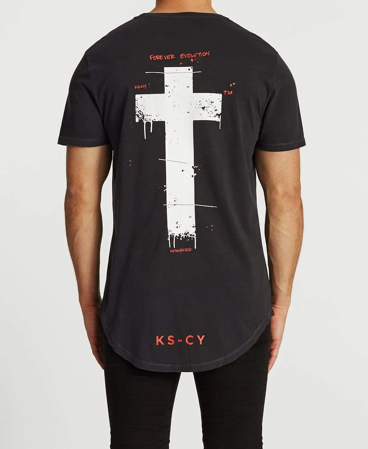 Forevolution Dual Curved T-Shirt Pigment Asphalt sold by Neverland