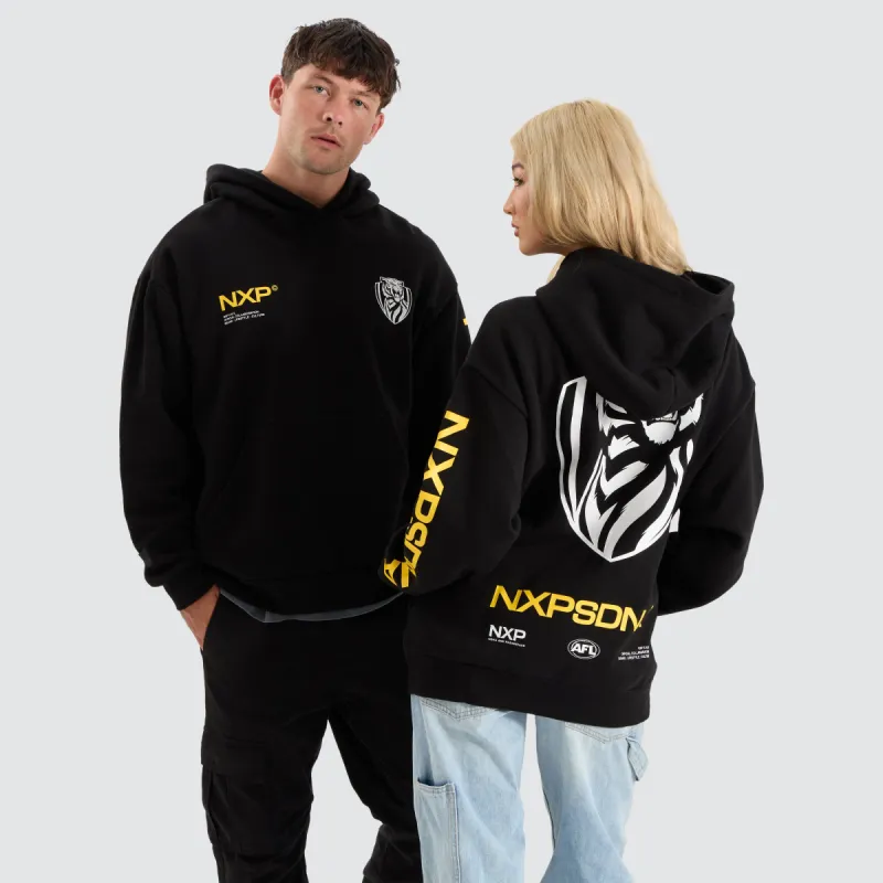 Richmond Tigers AFL Relaxed Hoodie Jet Black sold by Neverland