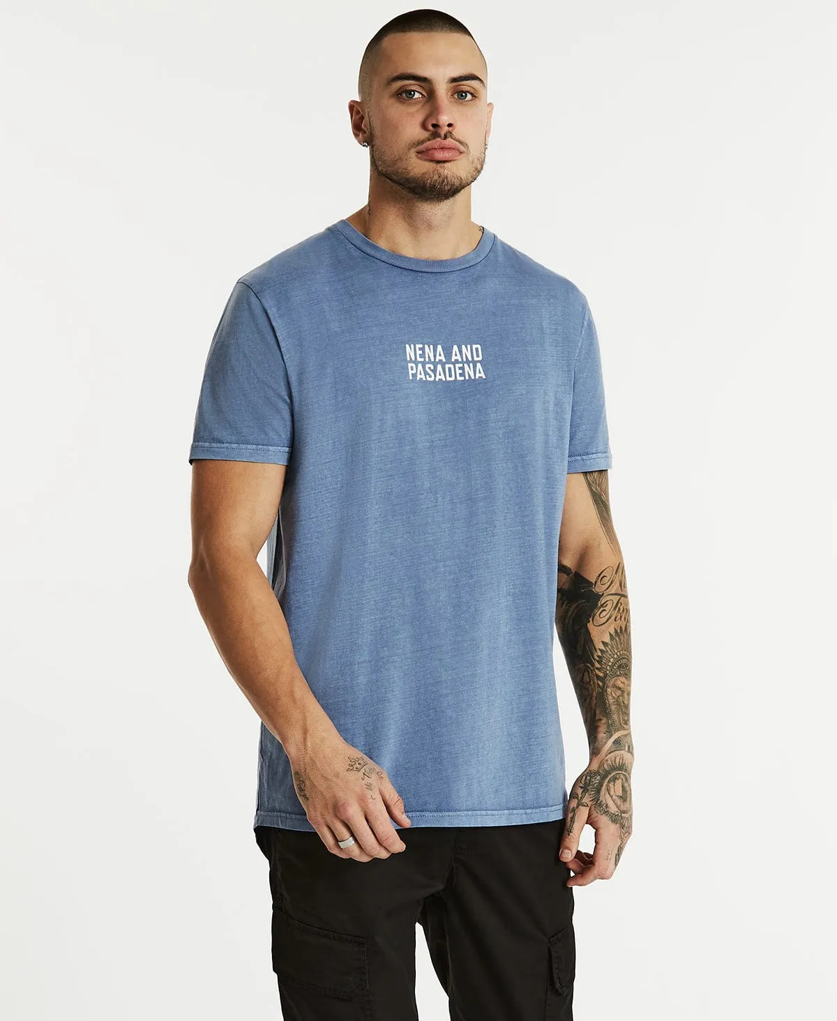 Ground Control Cape Back T-Shirt Pigment Dusty Blue sold by Neverland product image thumbnail 2