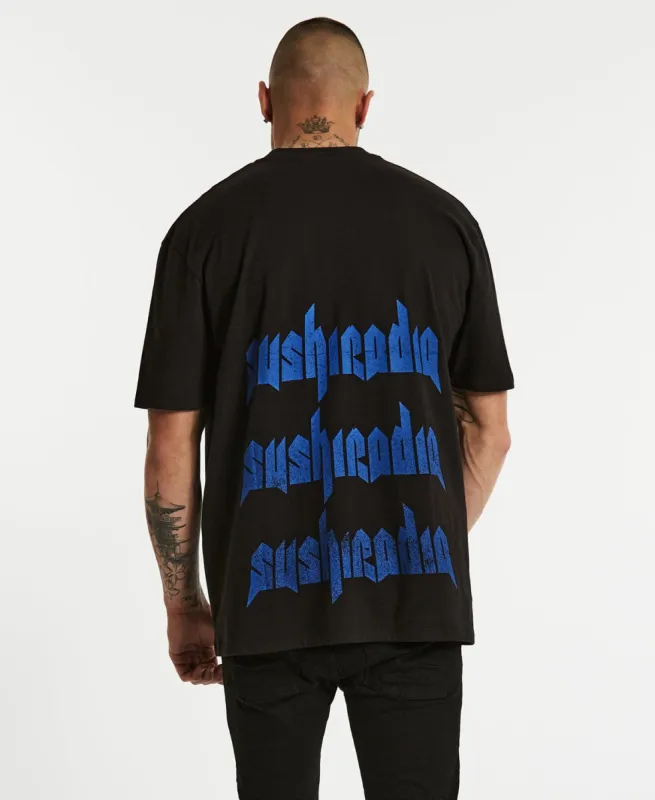 Control Box Fit T-Shirt Jet Black sold by Neverland