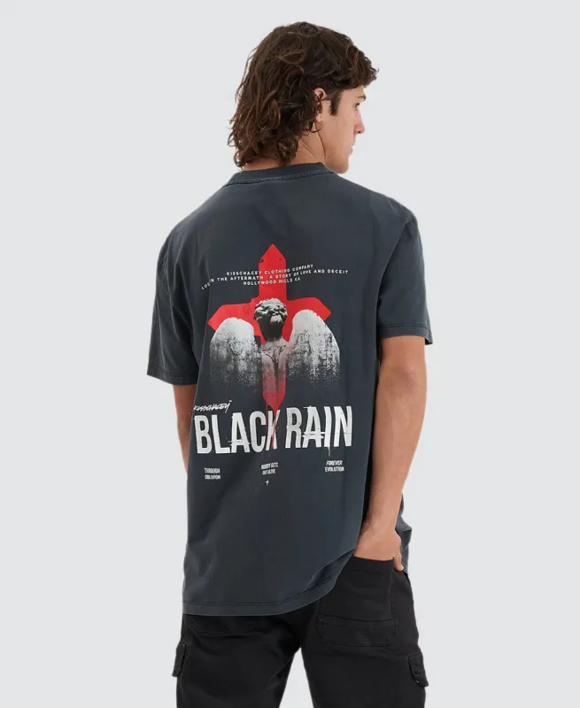 Concealed Relaxed T-Shirt Black sold by Neverland