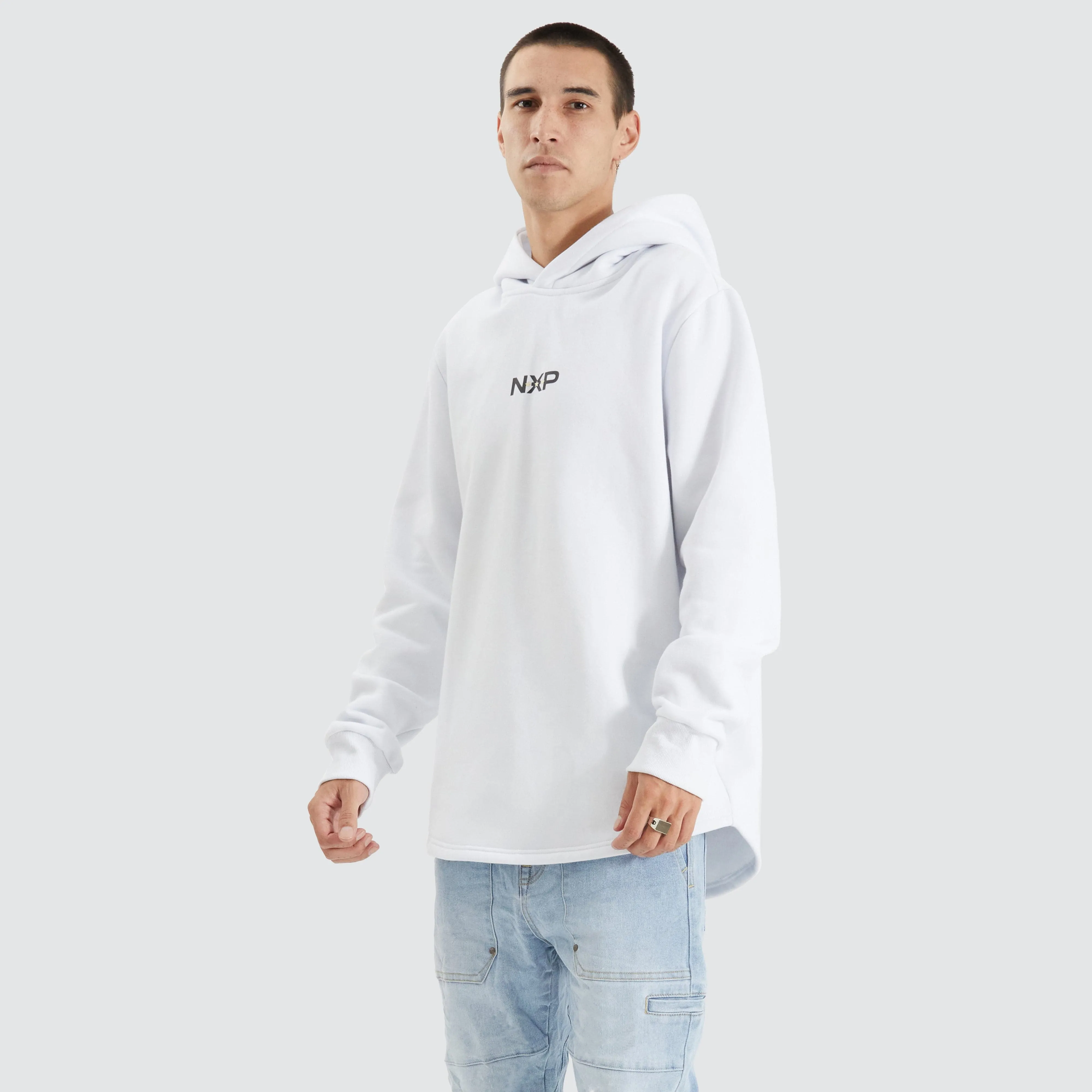 Styche Dual Curved Hoodie Optical White sold by Neverland product image thumbnail 5