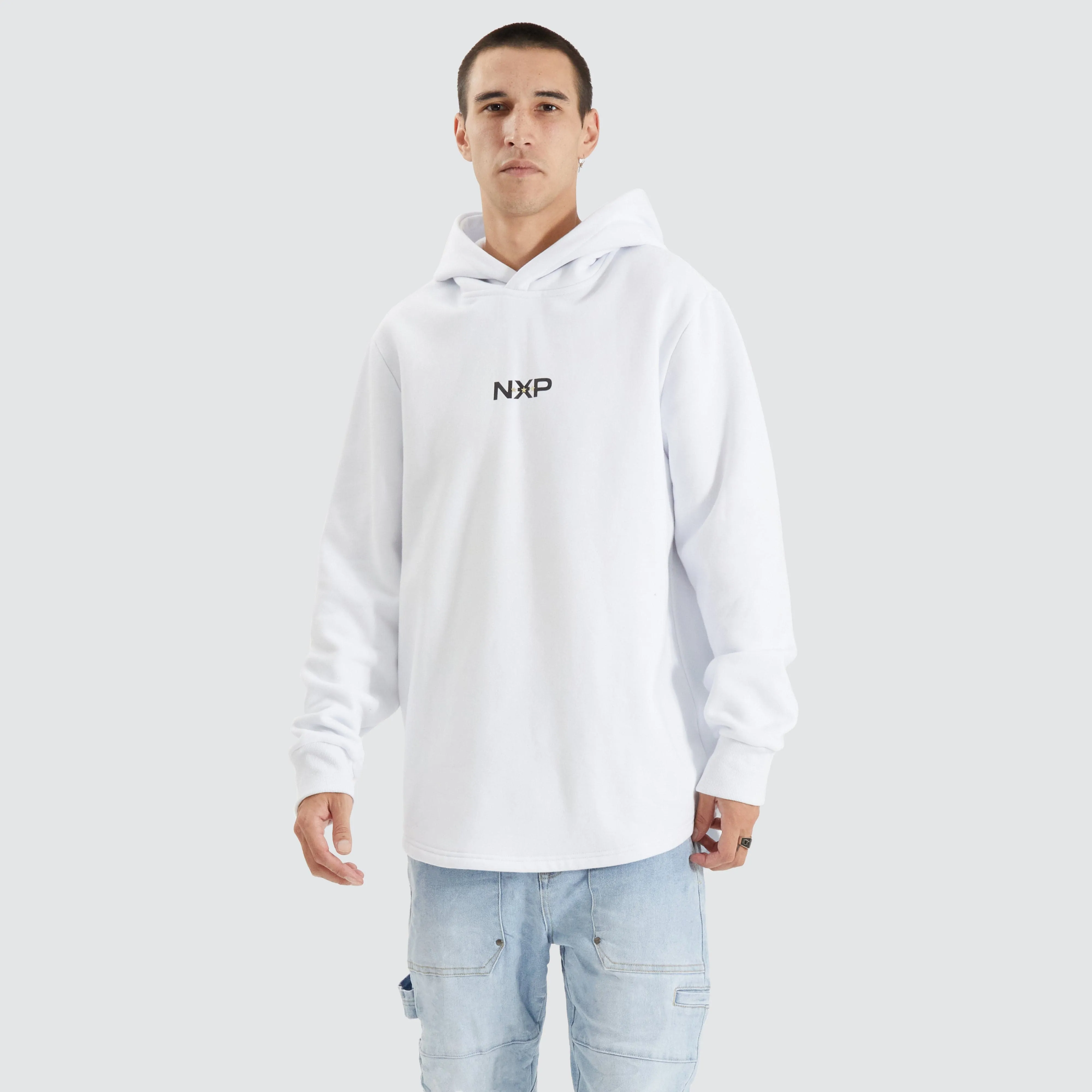 Styche Dual Curved Hoodie Optical White sold by Neverland product image thumbnail 2