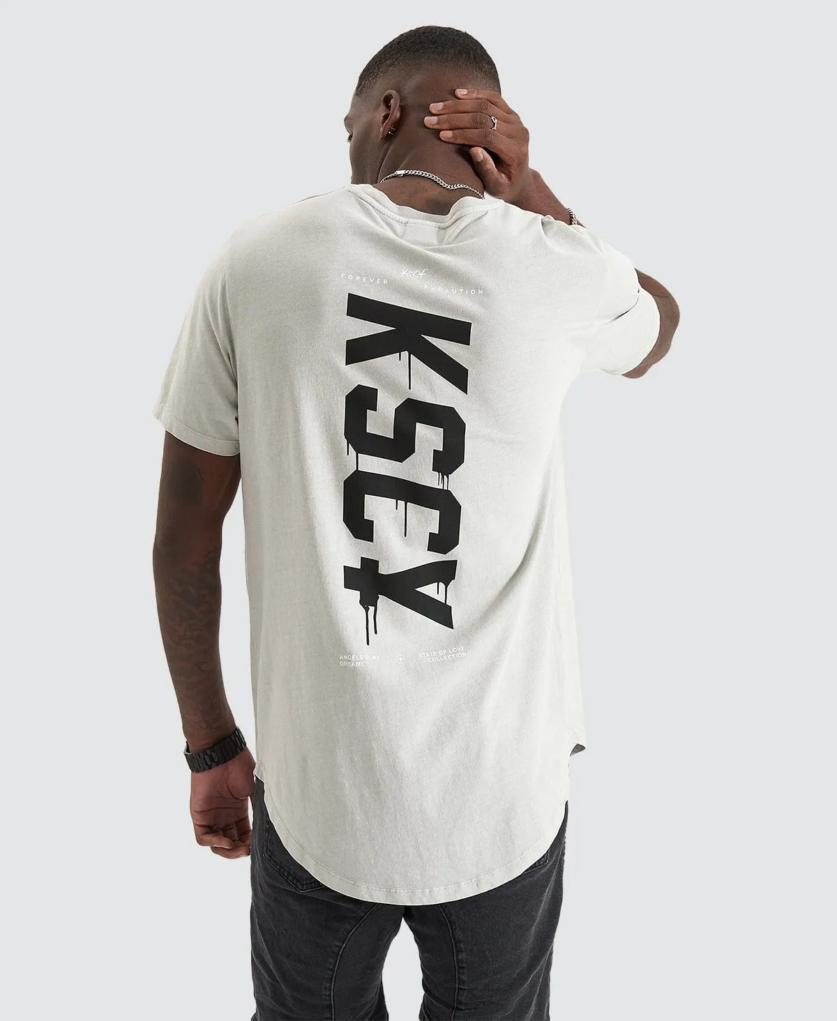 Eternity Tee Pigment Dove sold by Neverland