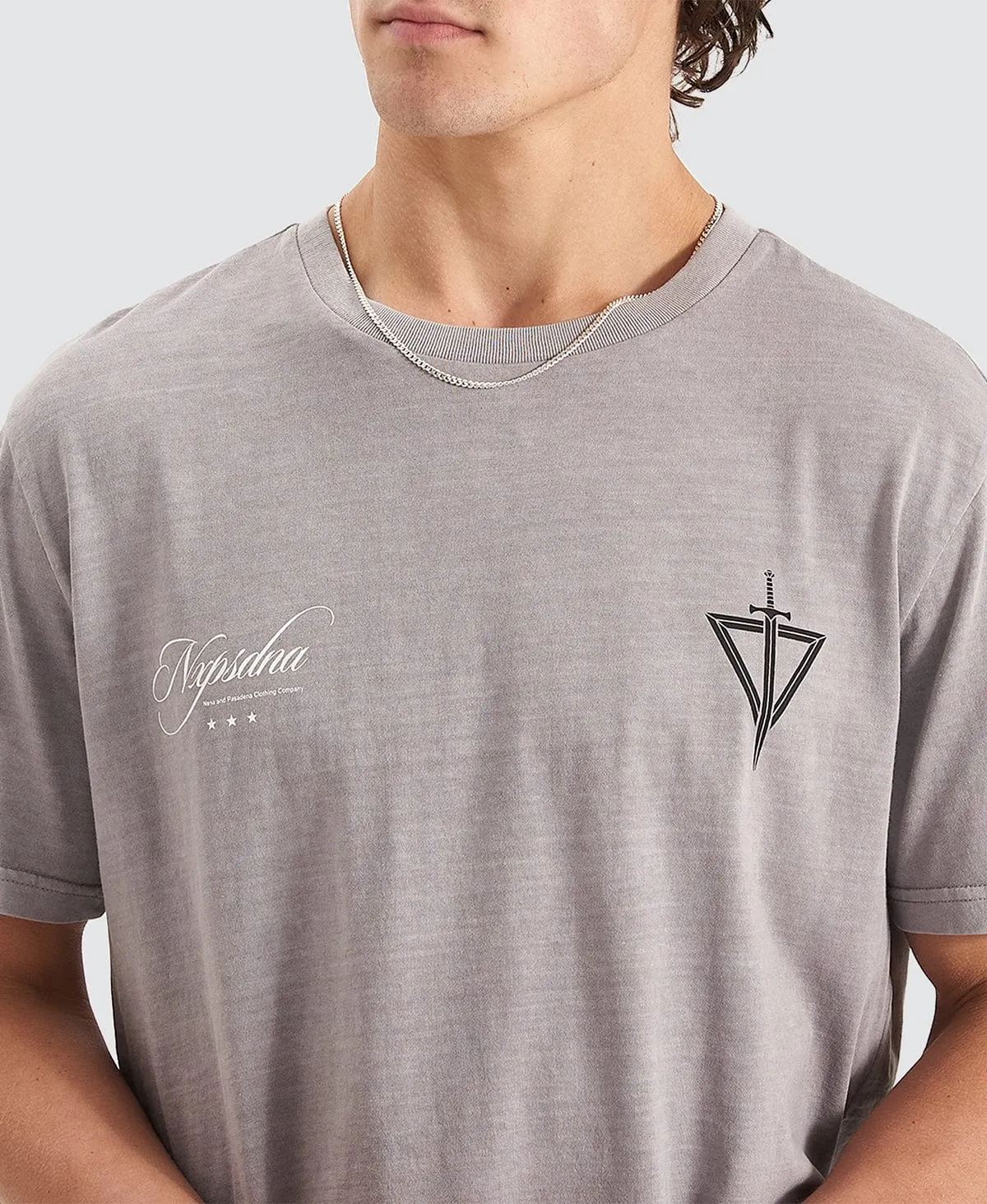 Dagger Tee Pigment Alloy sold by Neverland product image thumbnail 3