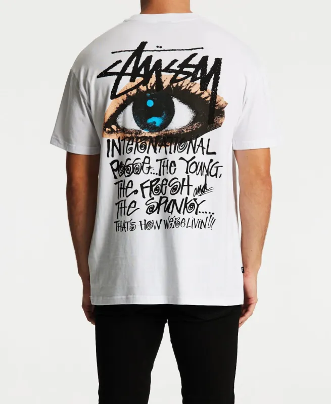 Ocular 50/50 T-Shirt Pigment White sold by Neverland