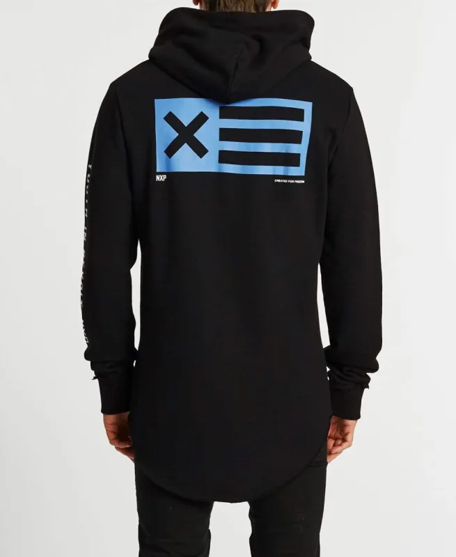 One Day Dual Curve Hoodie Jet Black sold by Neverland