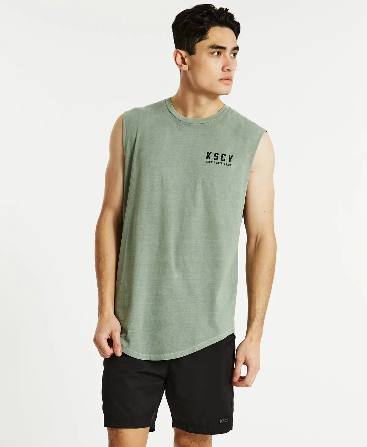 Propaganda Dual Curved Muscle Tee Pigment Shadow sold by Neverland product image thumbnail 2