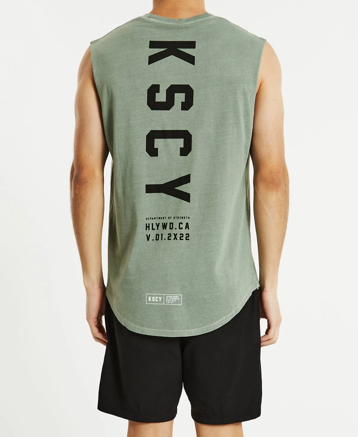 Propaganda Dual Curved Muscle Tee Pigment Shadow sold by Neverland product image thumbnail 5