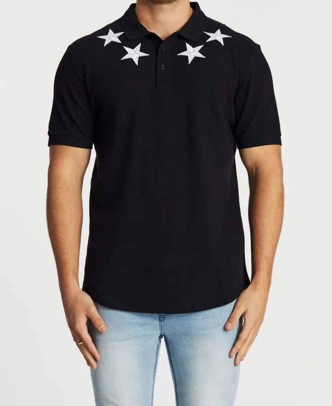 Legion Polo Shirt Jet Black sold by Neverland
