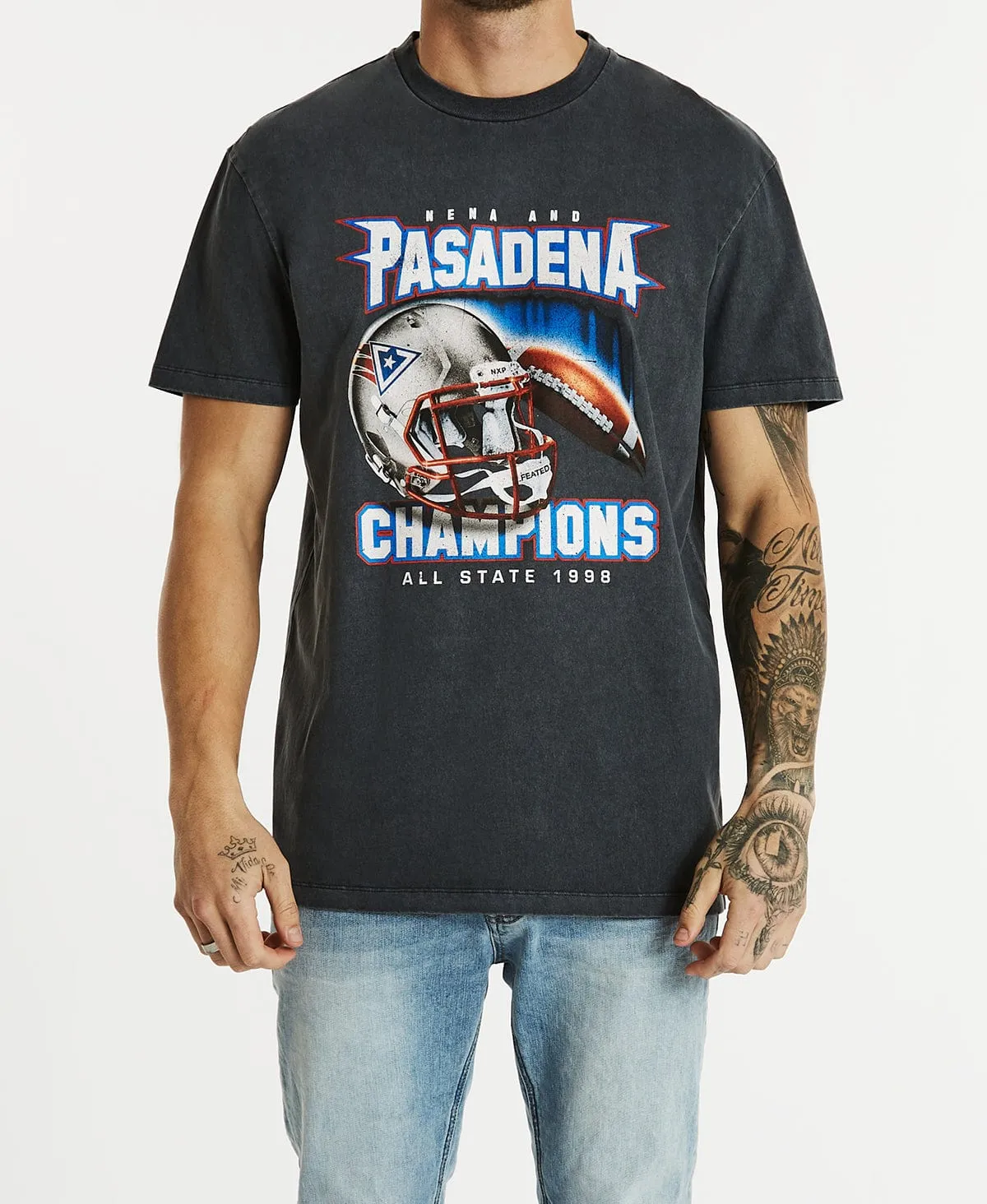 Divine Relaxed T-Shirt Pigment Asphalt sold by Neverland product image thumbnail 3