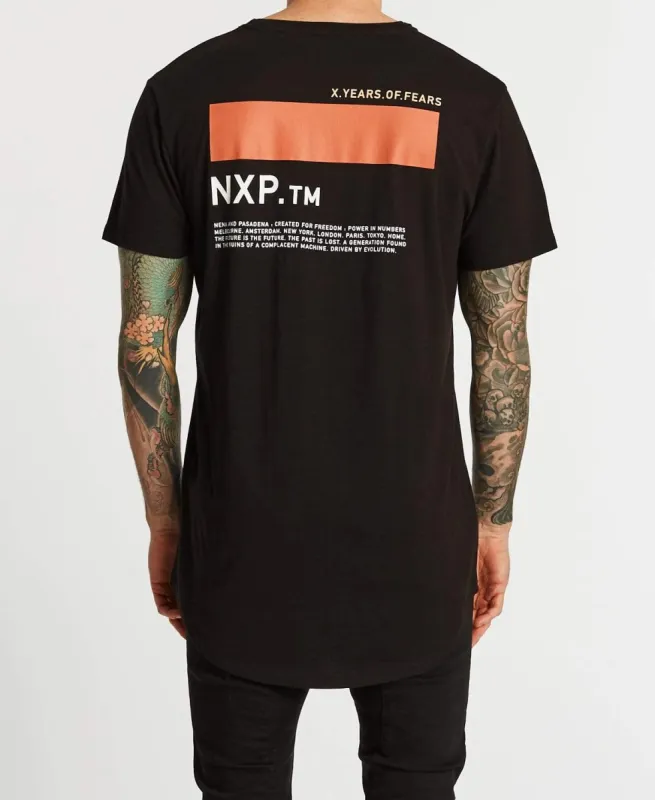 Machine Cape Back T-Shirt Jet Black sold by Neverland