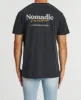 Sombre T-Shirt Pigment Asphalt sold by Neverland