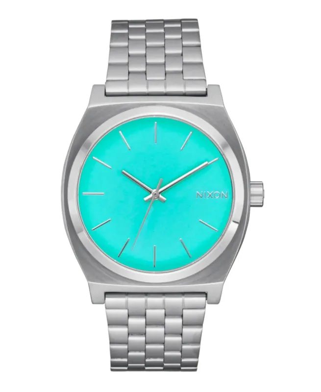 Time Teller Watch Silver / Turquoise sold by Neverland