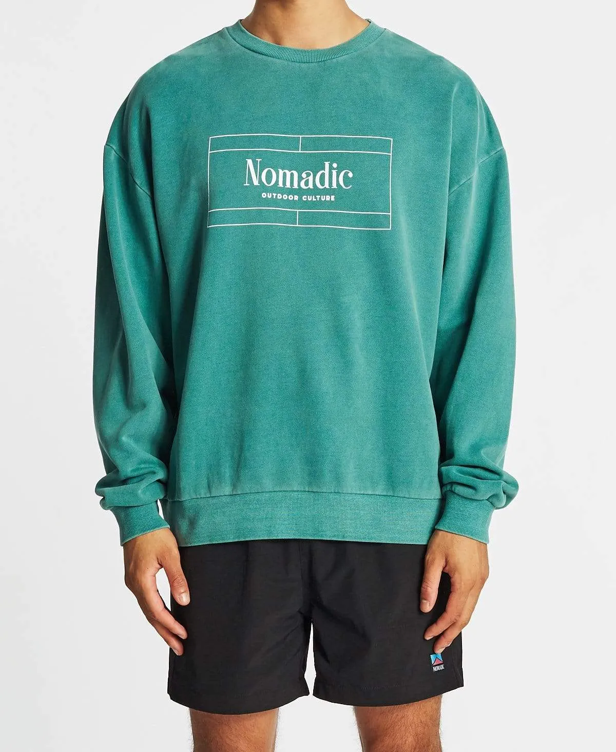 Big Sur Relaxed Jumper Pigment North Sea sold by Neverland