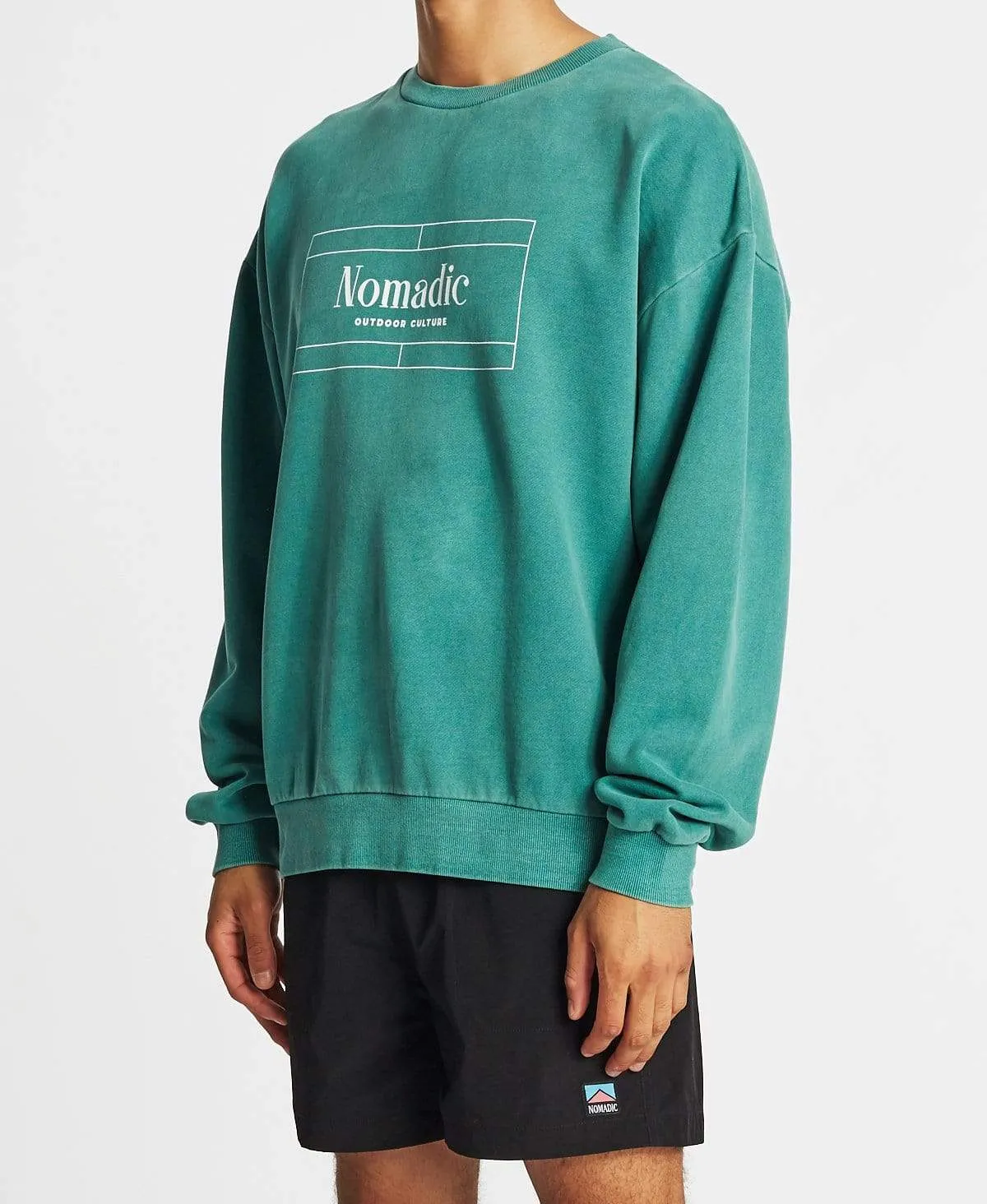 Big Sur Relaxed Jumper Pigment North Sea sold by Neverland product image thumbnail 3