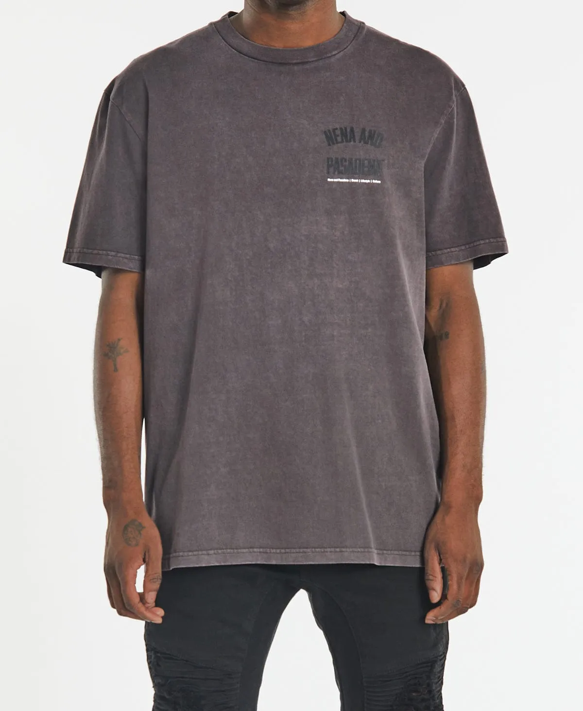Transfer Relaxed T-Shirt Pigment Shale Brown sold by Neverland product image thumbnail 3
