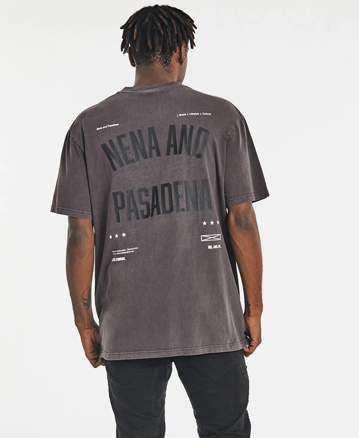Transfer Relaxed T-Shirt Pigment Shale Brown sold by Neverland