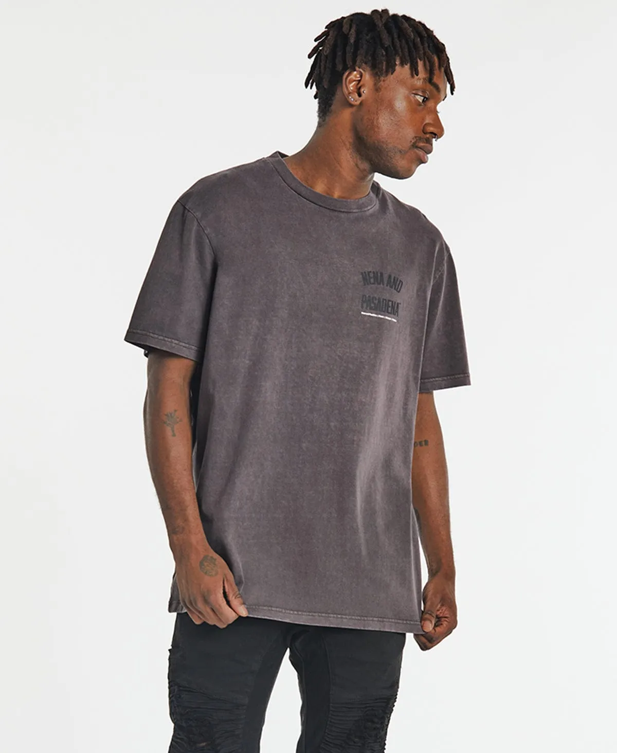 Transfer Relaxed T-Shirt Pigment Shale Brown sold by Neverland product image thumbnail 2