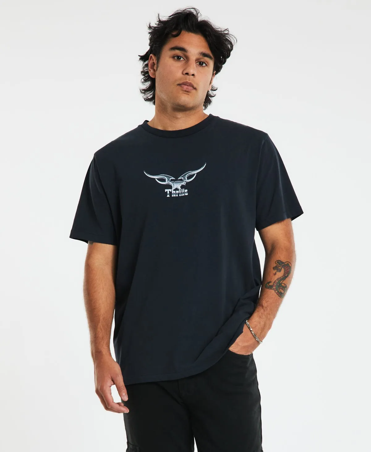 Iron Eagle Merch Fit T-Shirt Twilight Black sold by Neverland
