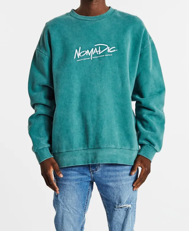 Sign Relaxed Jumper Pigment North Sea sold by Neverland