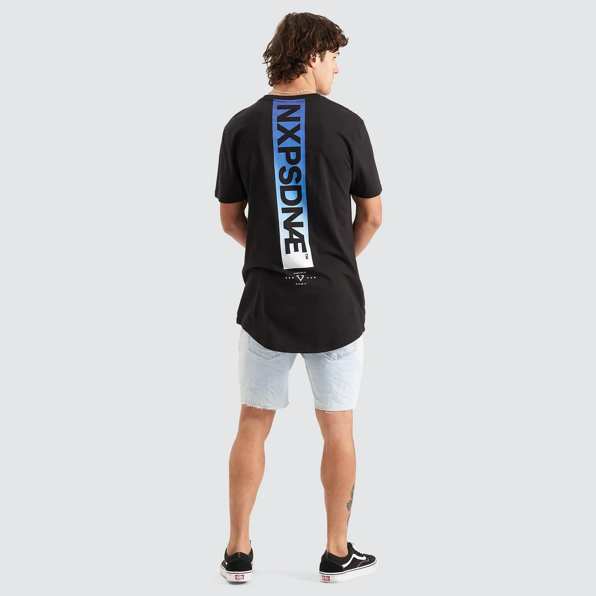 Fandom Cape Back Tee Jet Black sold by Neverland product image thumbnail 5