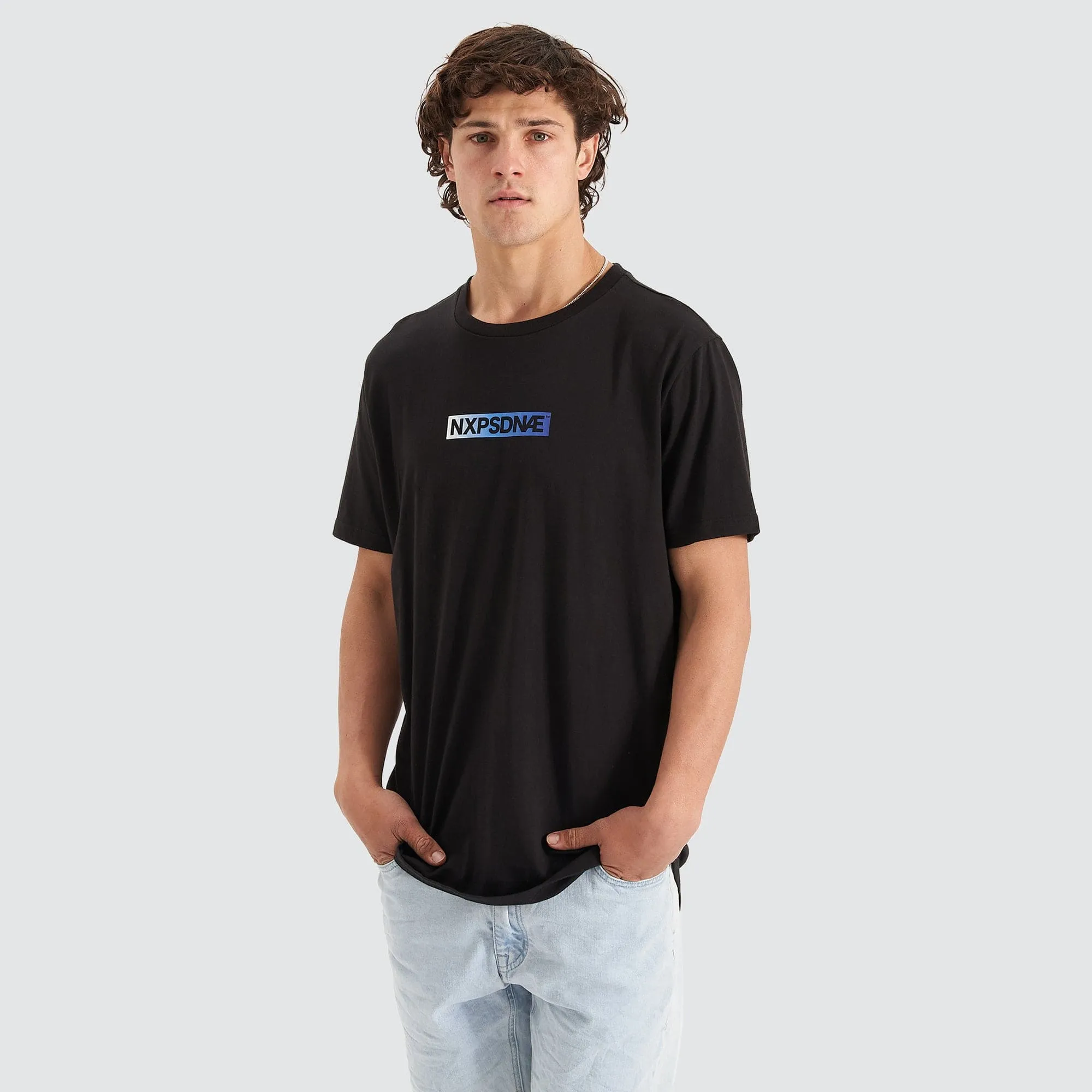 Fandom Cape Back Tee Jet Black sold by Neverland product image thumbnail 2