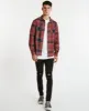 Charge Casual Long Sleeve Shirt Burgandy/Black Check sold by Neverland
