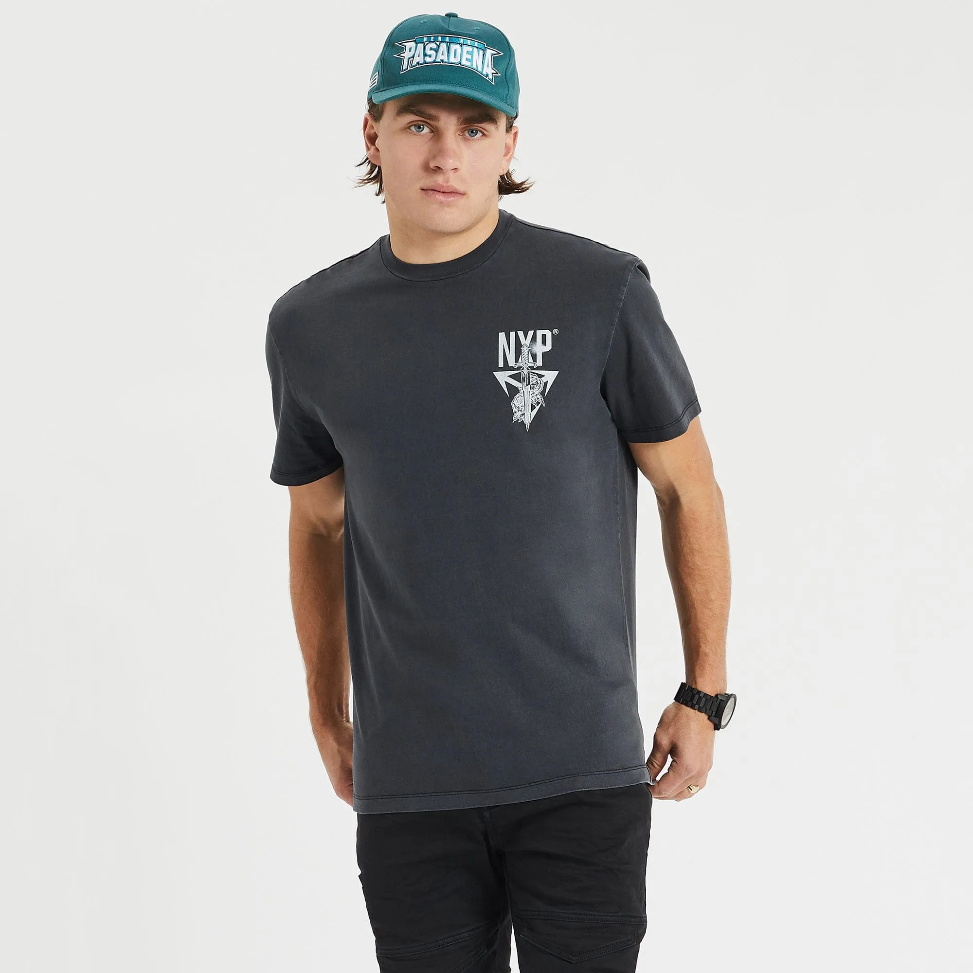 Elite Heavy Tee Pigment Black sold by Neverland product image thumbnail 3